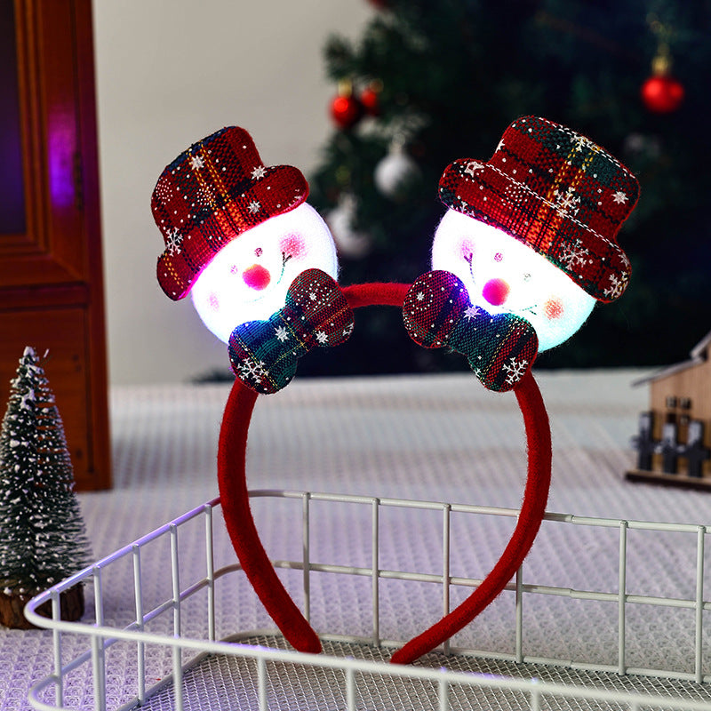 Festlicher LED Weihnachts-Haarreifen Brehn