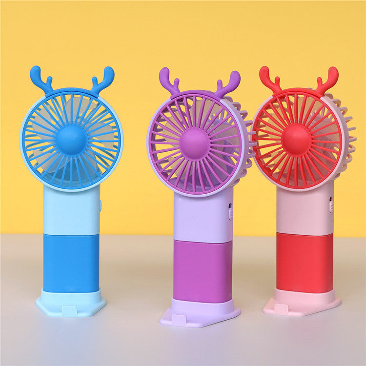 Unisex Tragbarer Handventilator im verspielten Katzerdesign Brehn