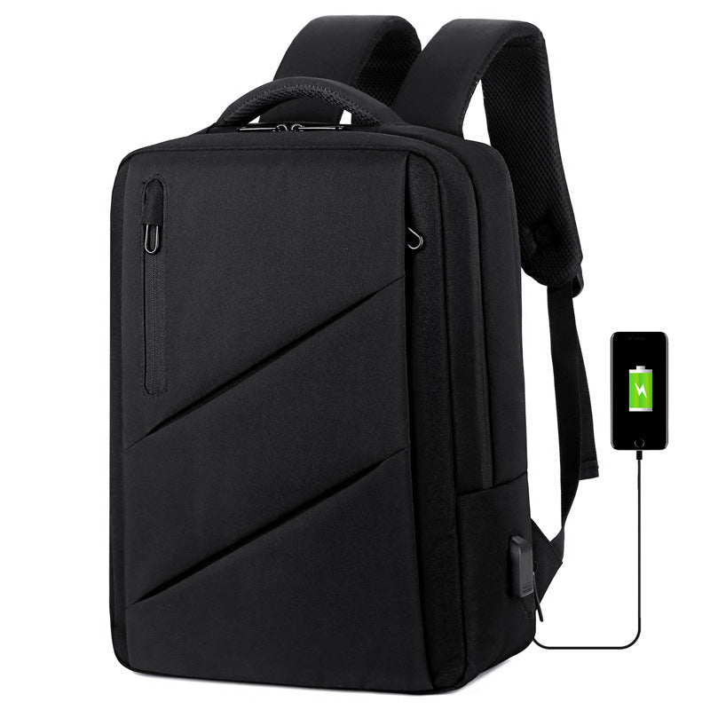 Strukturierter Reiseorganizer-Rucksack Brehn