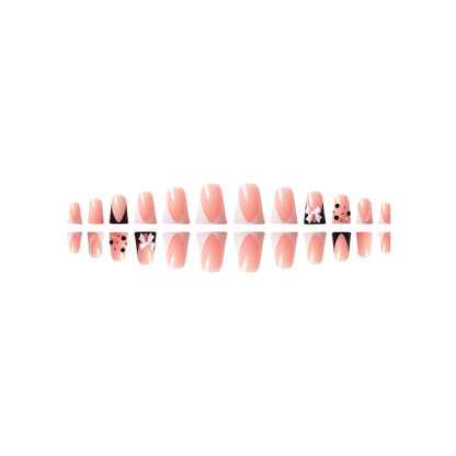 3D Französisch Tip Nagelkunst Extensions Brehn