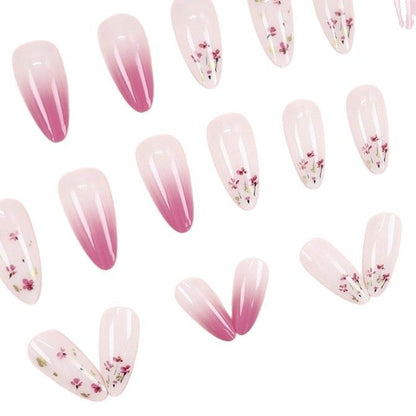 Premium Floral Acryl Nagelverstärkungen Brehn