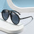 Damen oversized Sonnenbrille im modernen avangardistischen Design Brehn