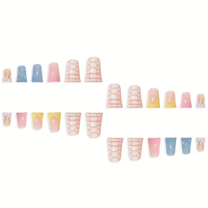 Abstract Nail Art Extensions Brehn