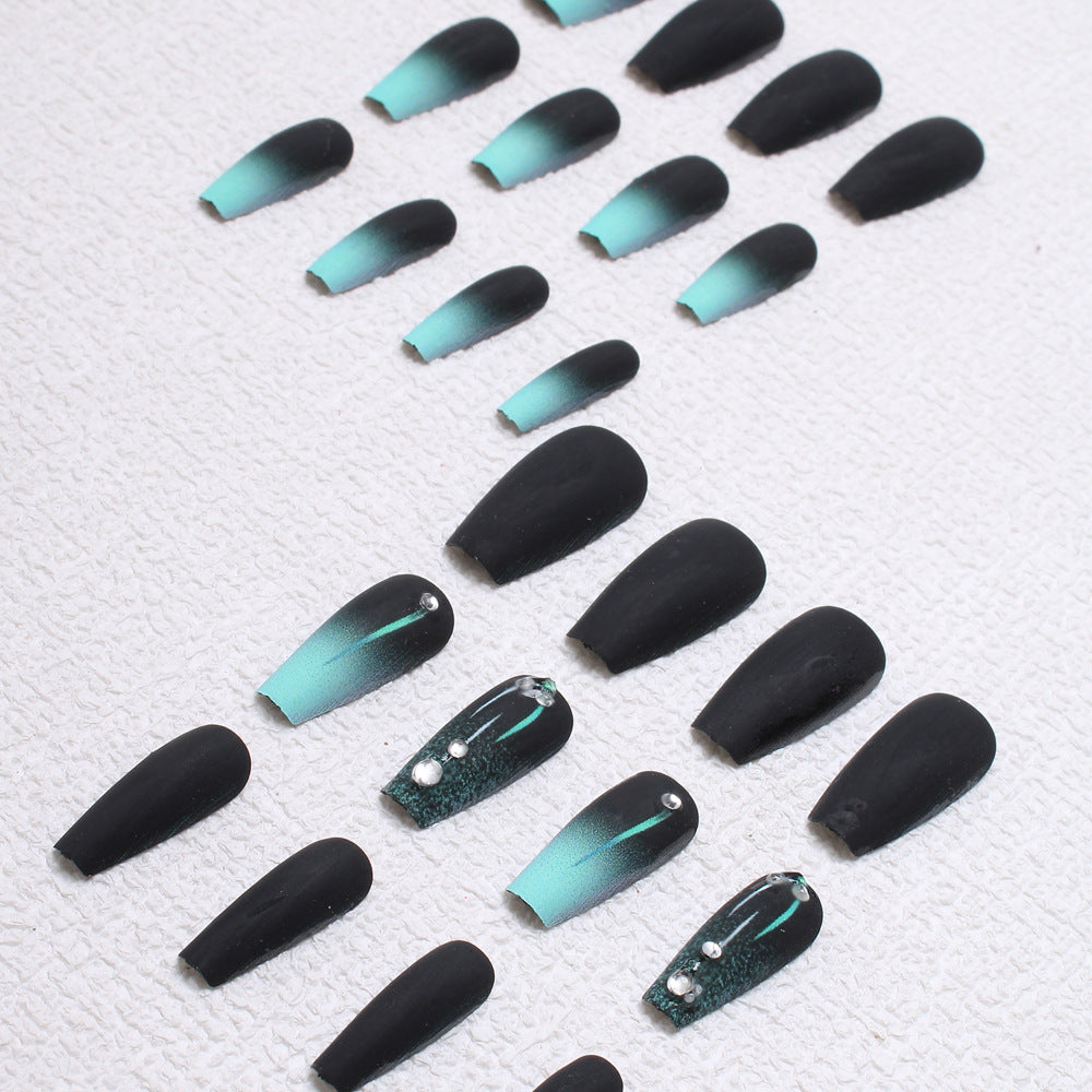 Matte Ombre Press-On Nageldesign Brehn