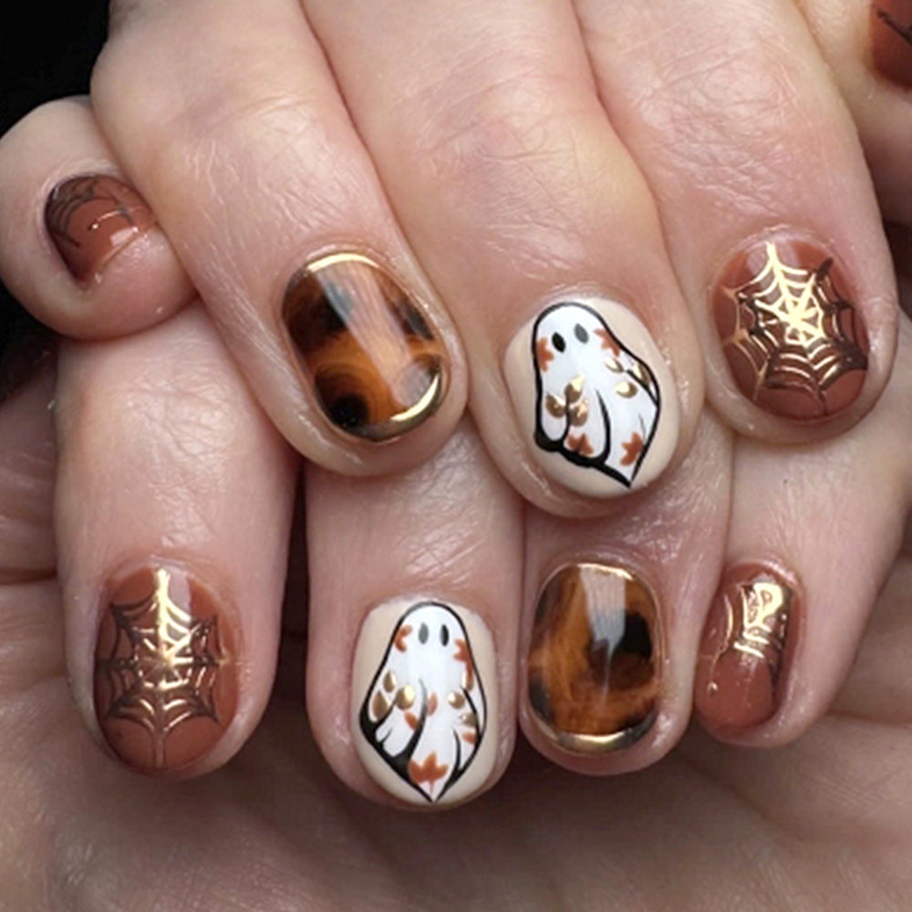 Halloween-Themen Nagelkunst Set Brehn