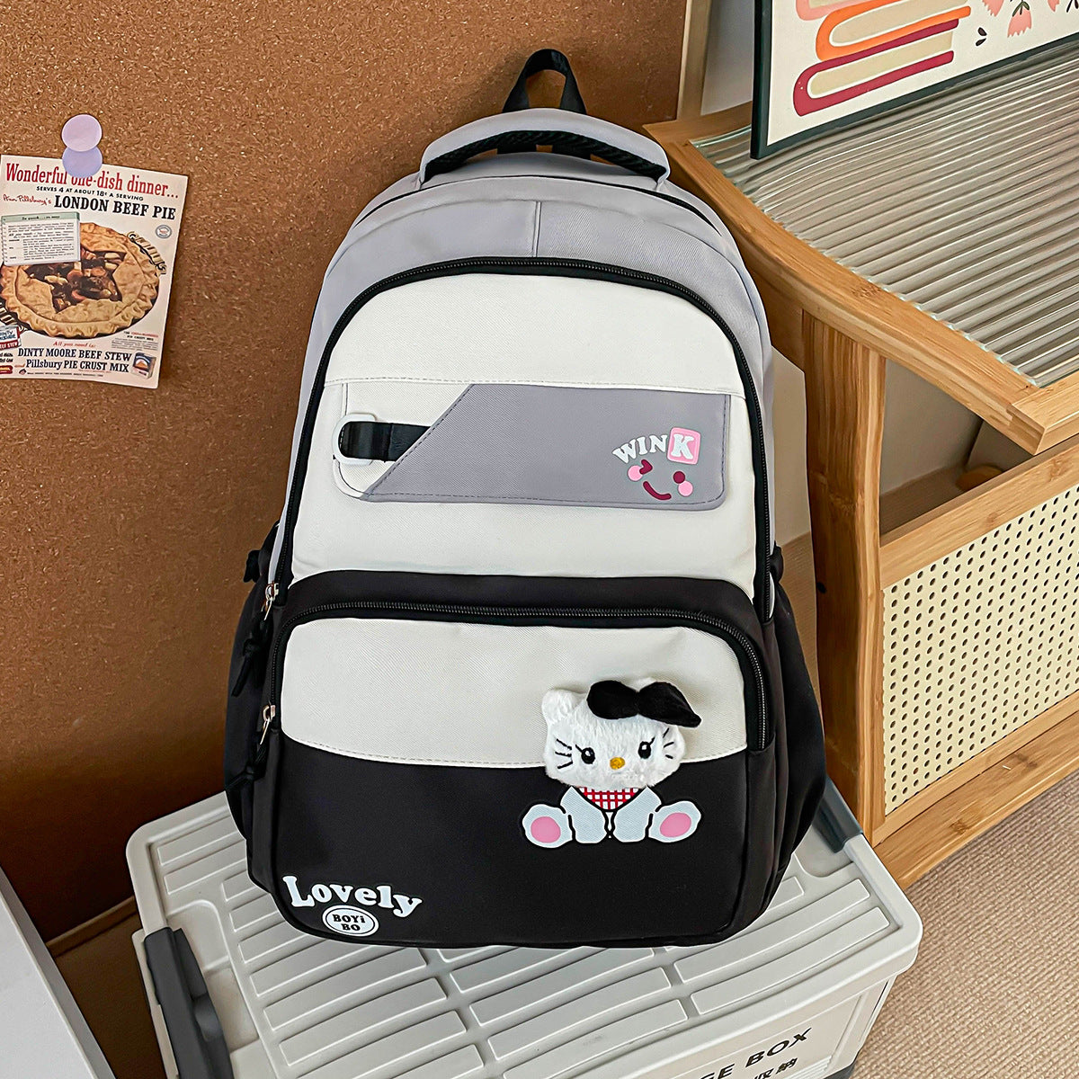 Fun-Themen Plüsch-Charakter-Rucksack Brehn