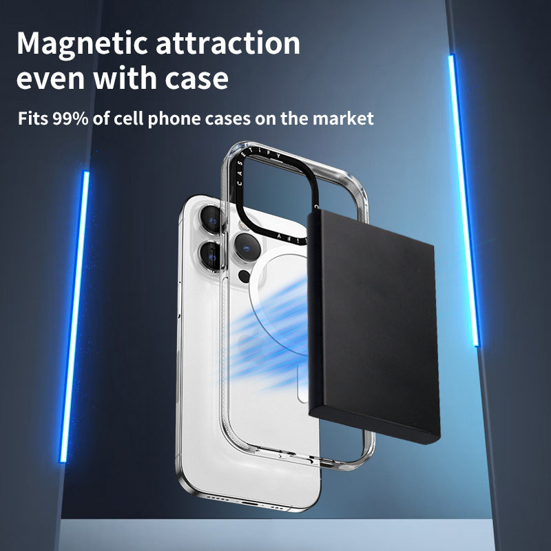 Tragbare Magnetische Powerbank mit Schnellem Induktiven Ladegerät Brehn