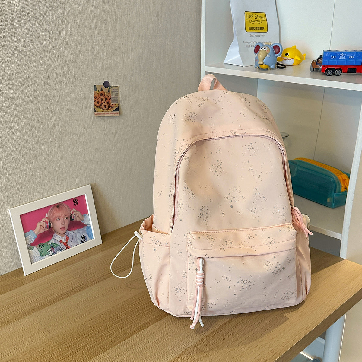 Stylish Leichter Ziehkordel Rucksack Brehn