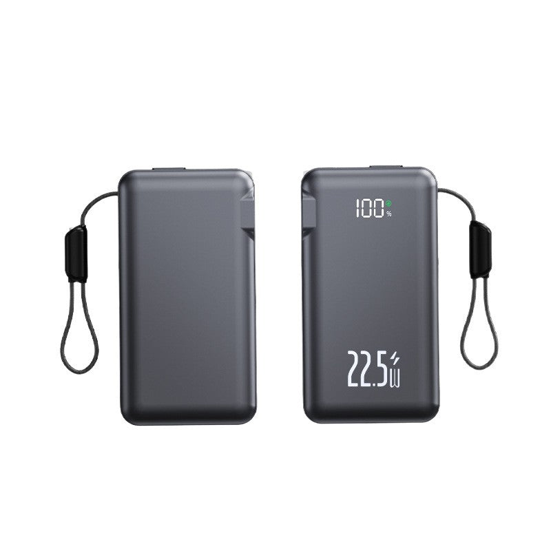Tragbare Powerbank mit Integrierter Lcd-Anzeige und Schnellladefunktion Brehn