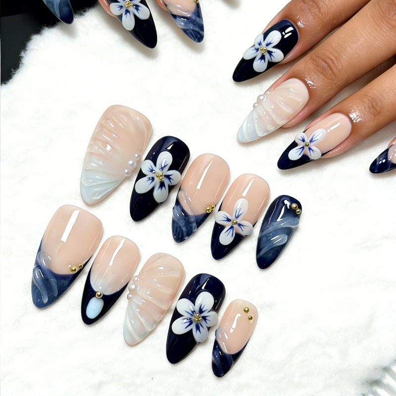 Florales Themen Press-On Nagel Set Brehn