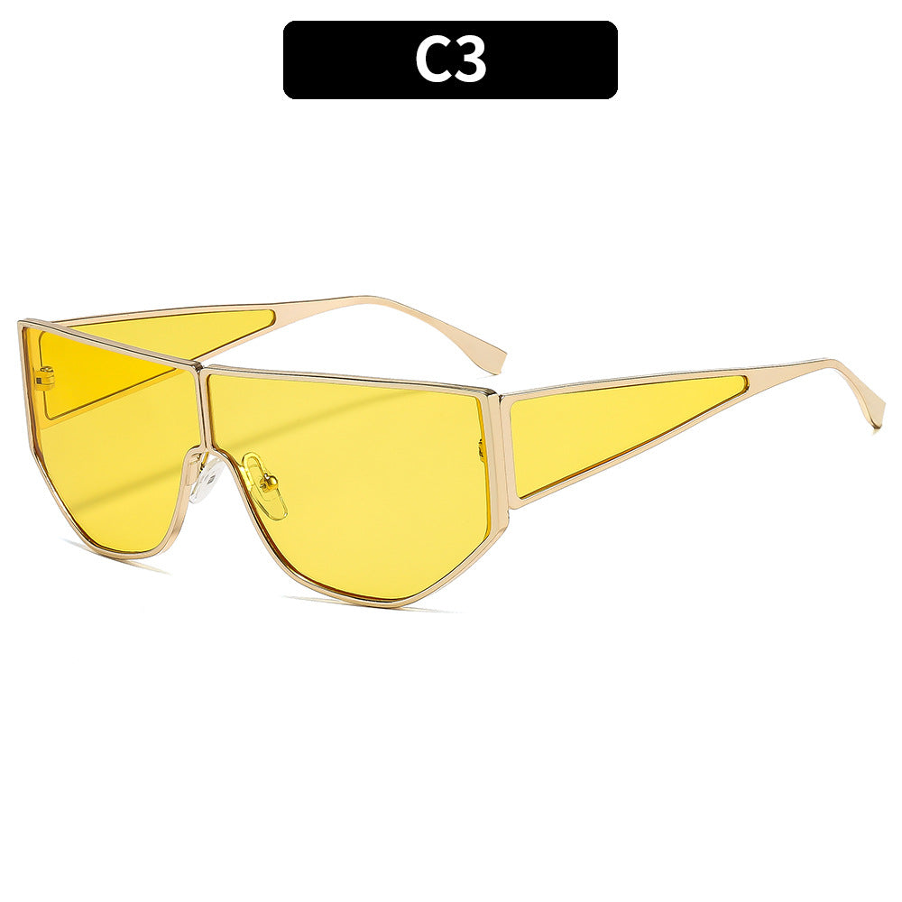 Futuristische geometrische Sonnenbrille
