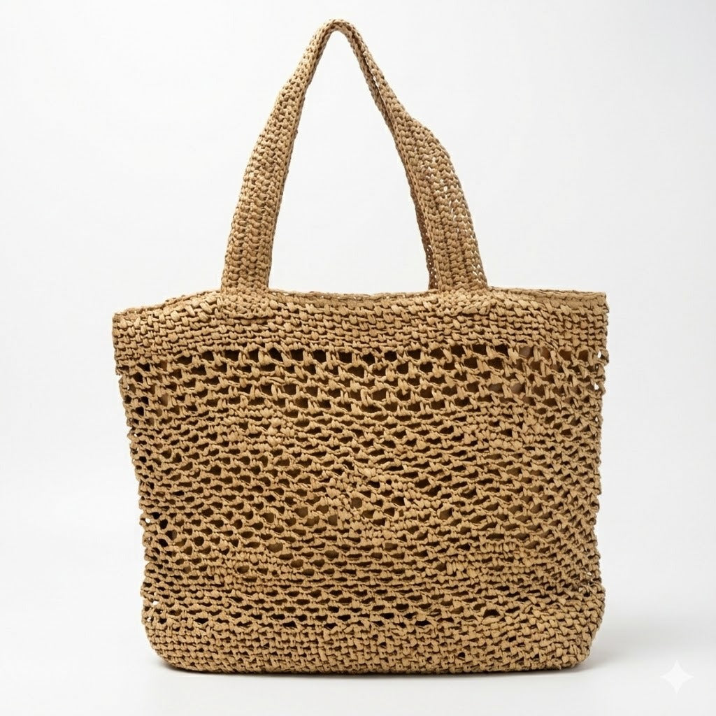 Eleganter Makramee Shopper Brehn
