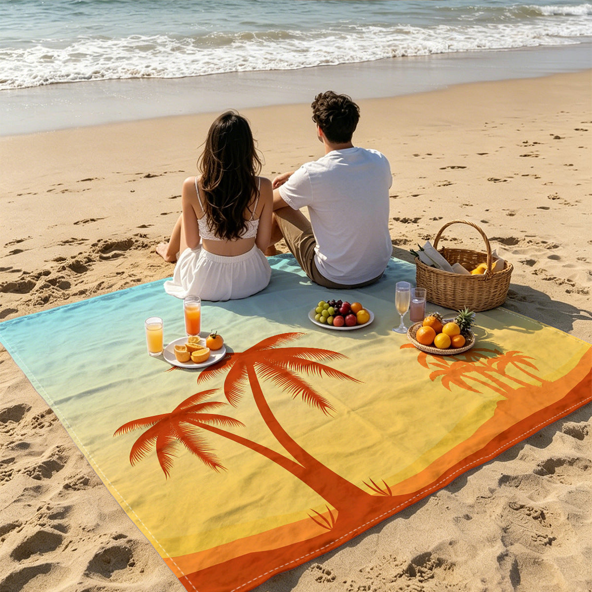 Mandala Design Strandmatte Brehn