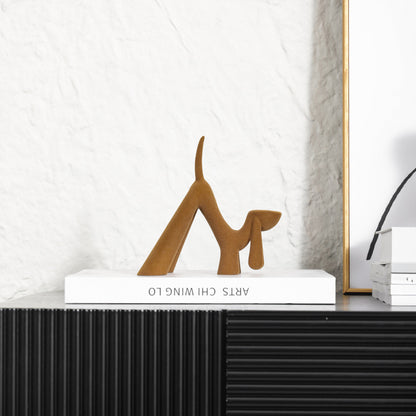 Verspielte Hundefigur