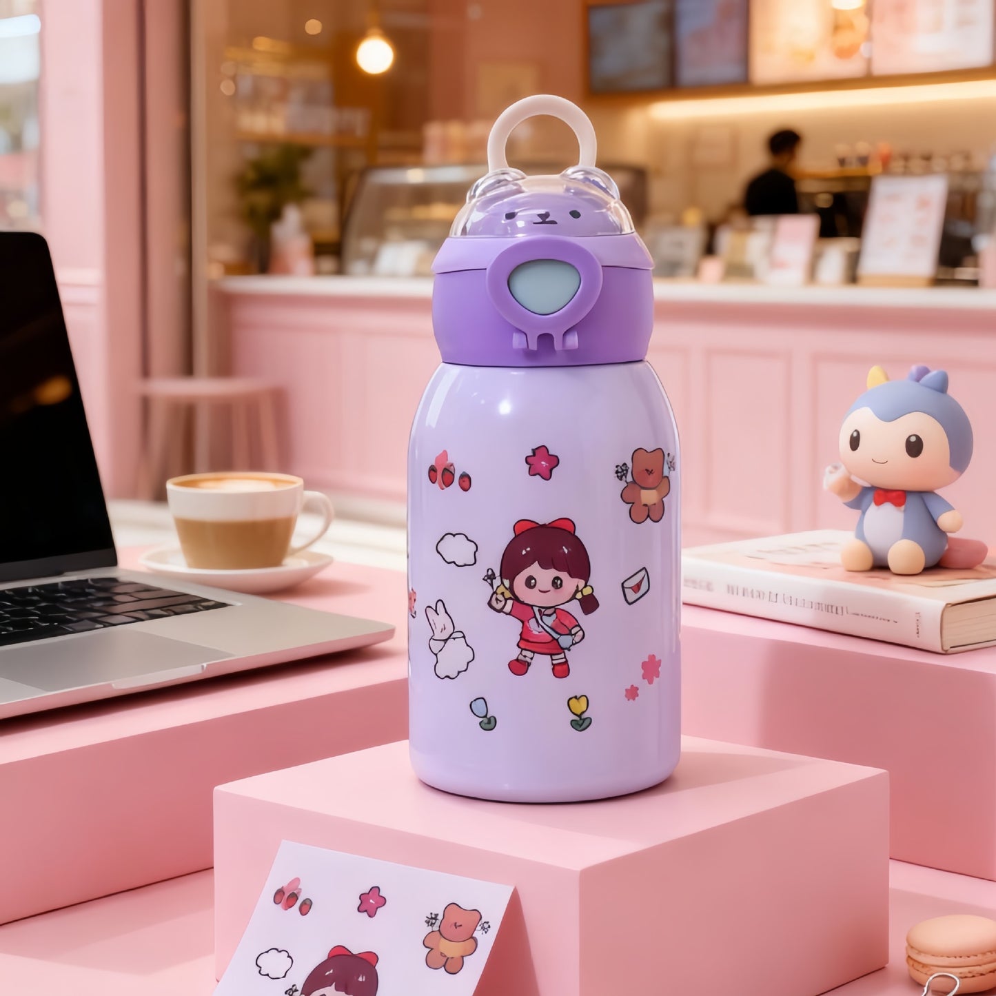 Damen Trinkflasche mit einzigartigem Astronauten-Design Brehn