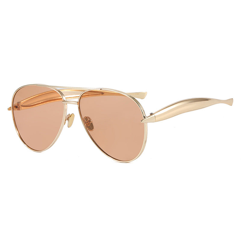 Damen Piloten-Sonnenbrille mit eleganten Akzenten und schützendem UV-Filter Brehn