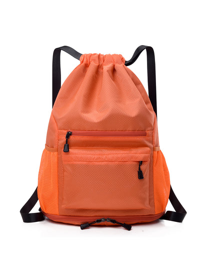 Leichter Mesh-Schnürsenkel-Rucksack Brehn
