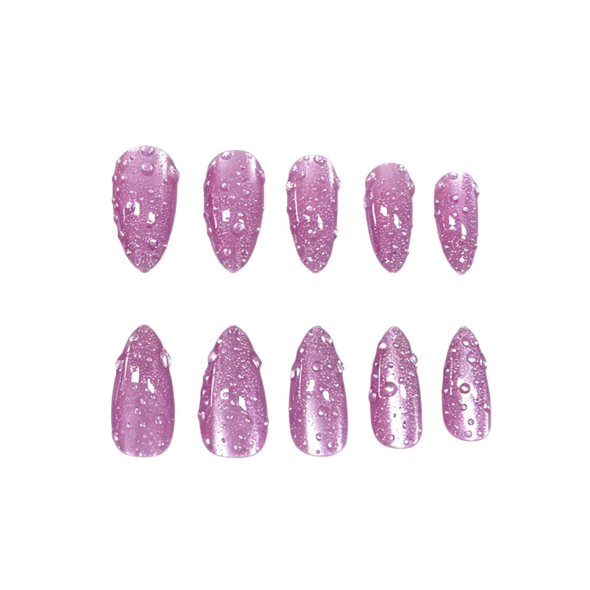 Glänzendes Gel-Nagelkunst Brehn