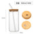 Damen Glas Trinkflasche Brehn