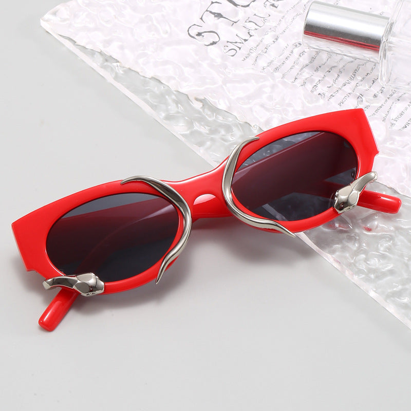 Damen Designer-Sonnenbrille mit außergewöhnlichem Detail Brehn
