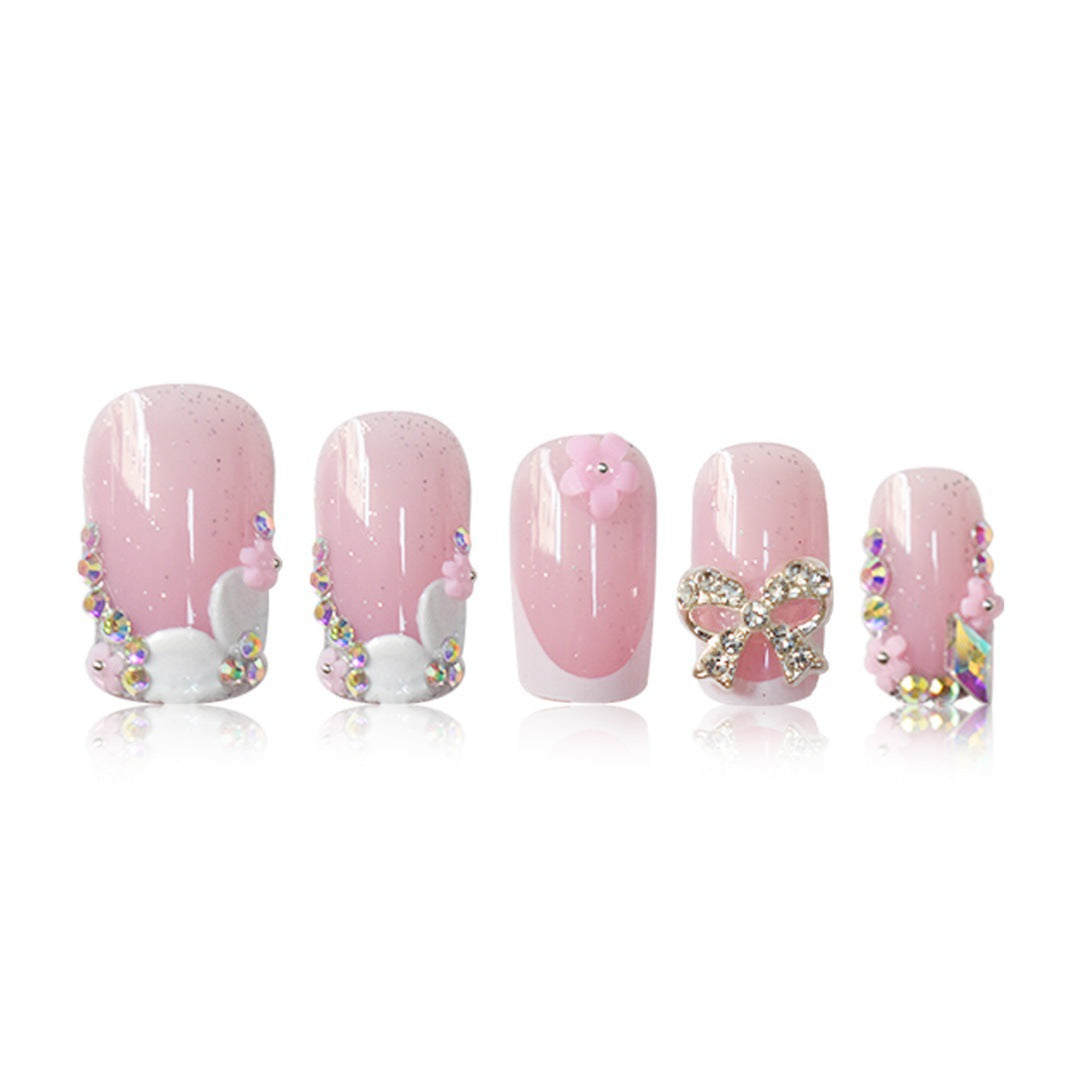 Floral Akzent Nagelkunst Verlängerungen Brehn