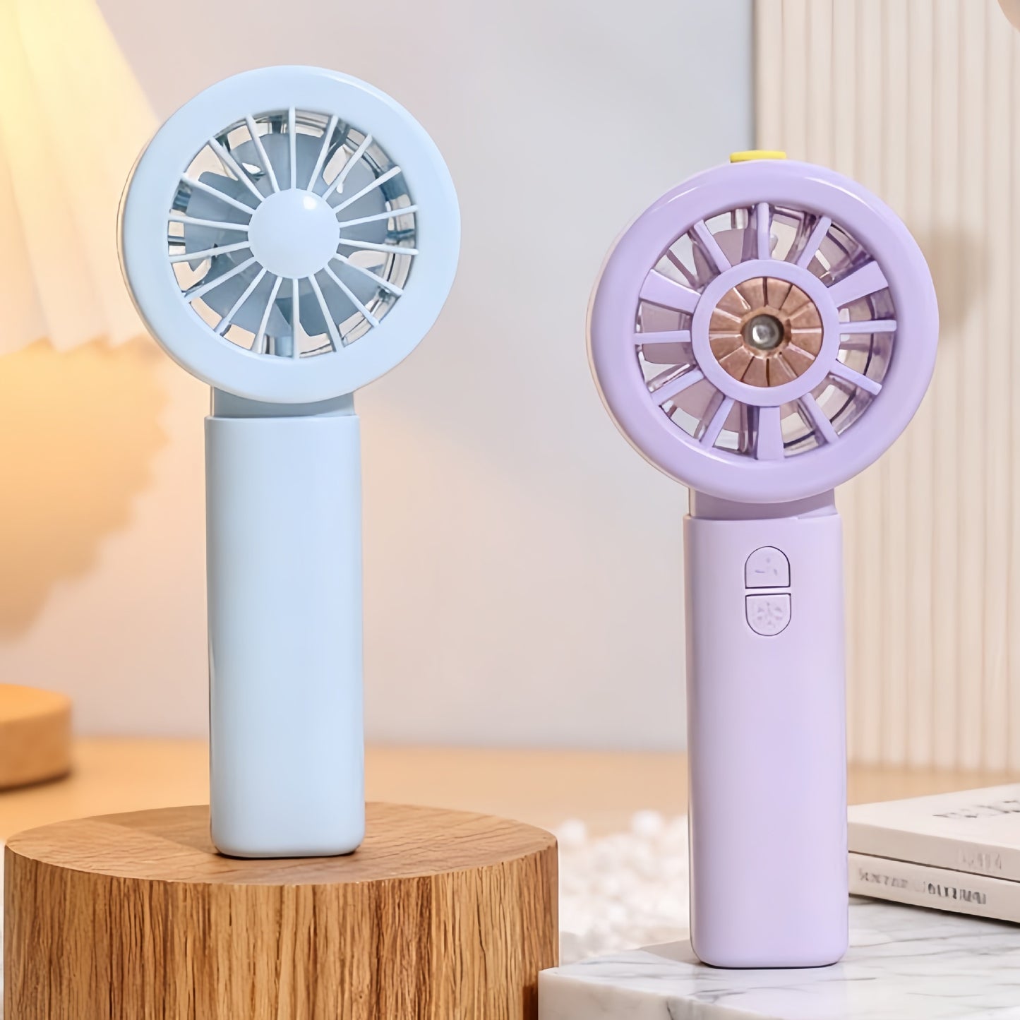Damen Tragbarer Sprühventilator mit USB-Anschluss und mehrstufiger Geschwindigkeitsregelung Brehn