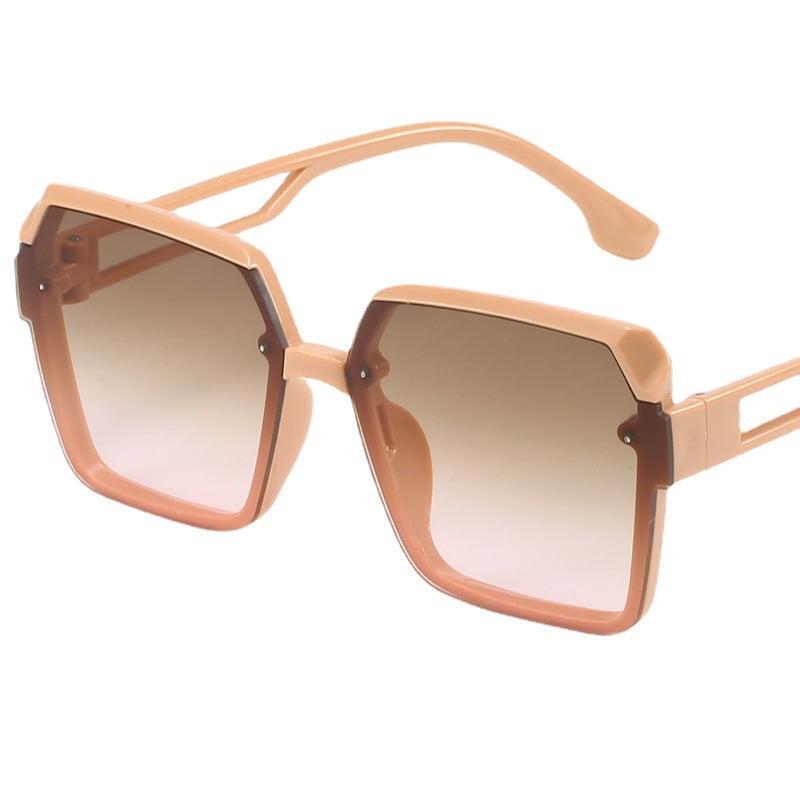 Damen modische quadratische Sonnenbrille mit filigranem Design Brehn