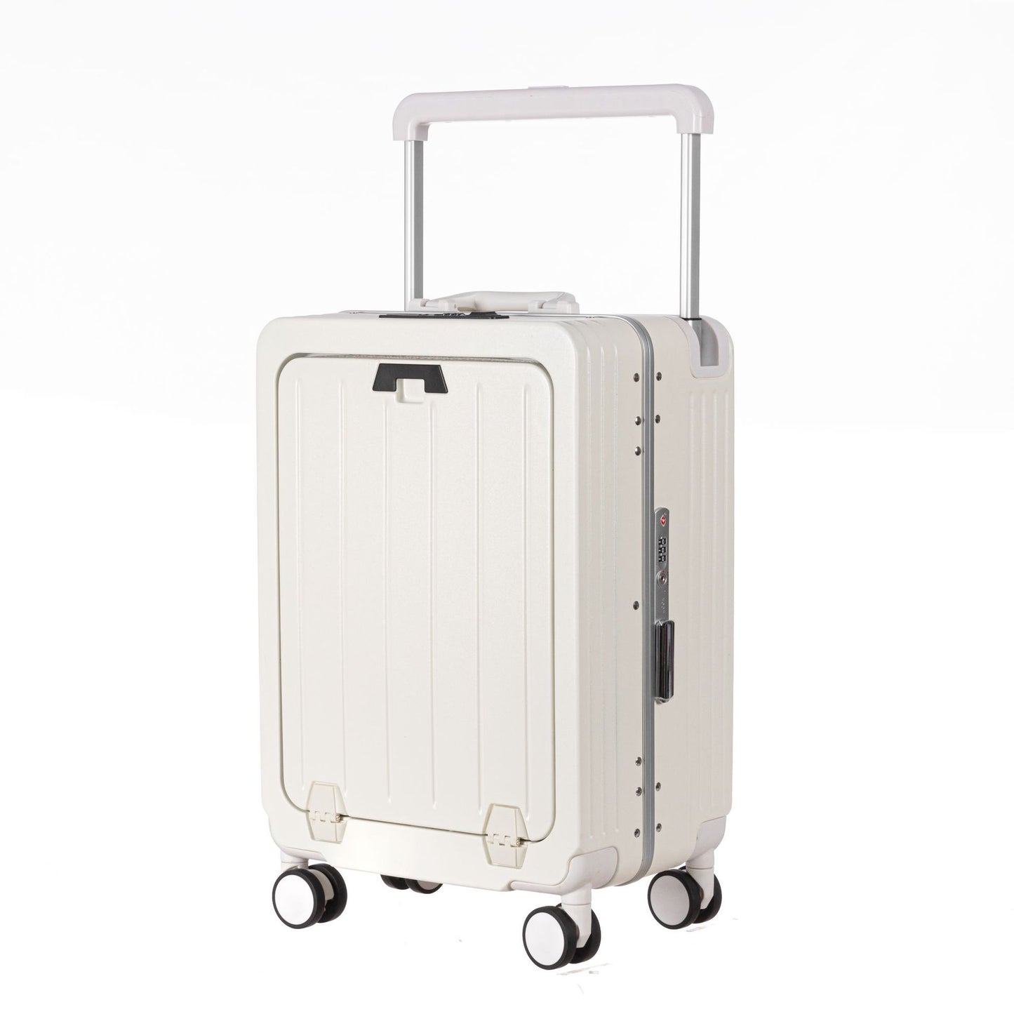 Unisex Kompakt Aluminium Hartschalen-Handgepäckkoffer Brehn