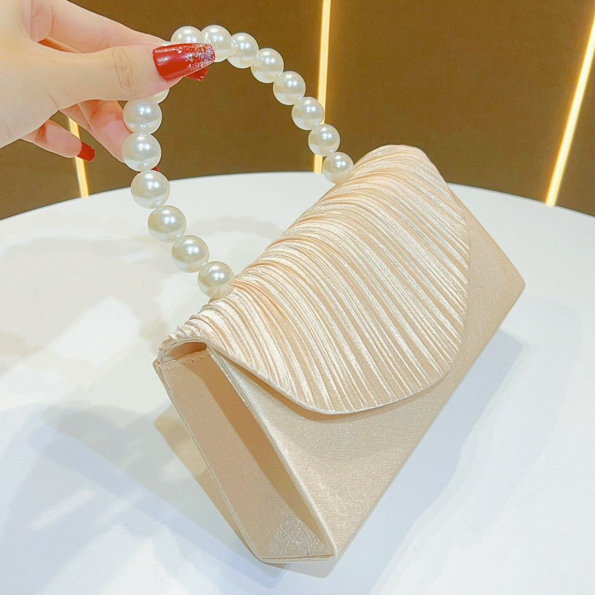 Elegante Falt-Clutch für den Abend