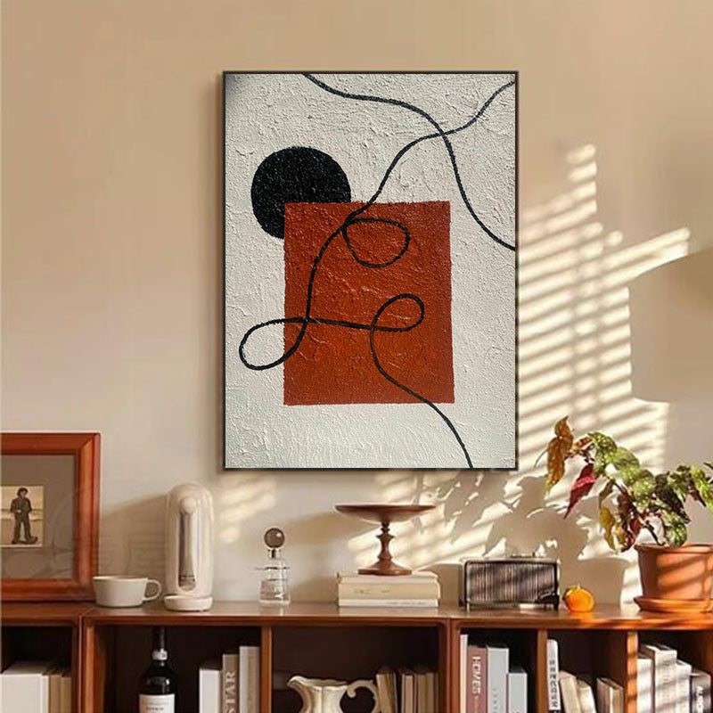 Moderne abstrakte Wandkunst