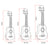 Hochwertige Holz-Ukulele Brehn