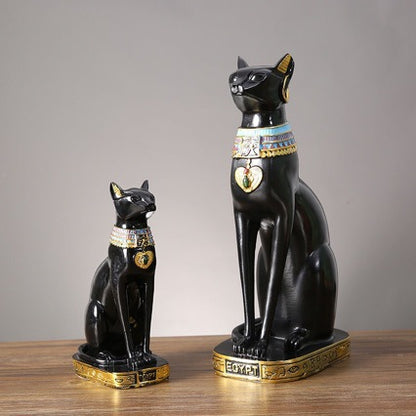 Antike Ägyptische Katzenfiguren Brehn