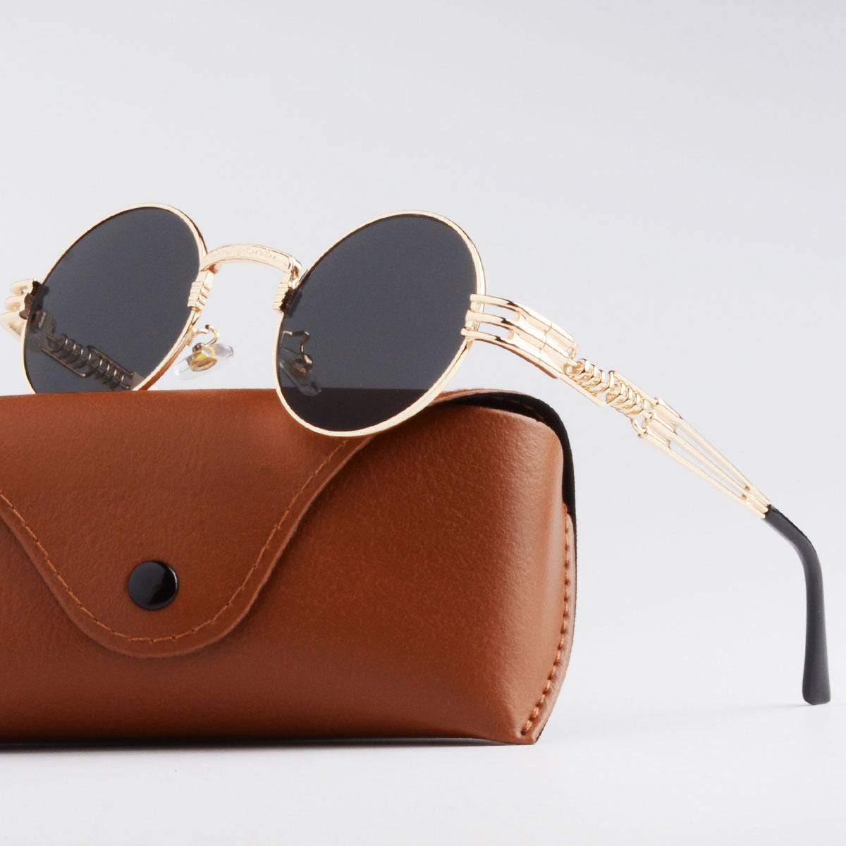 Damen Künstlerische Rundbrille Brehn