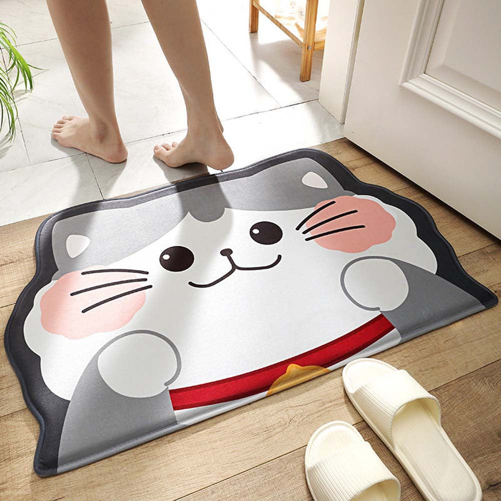 Verspieltes Tierdesign Badmatte