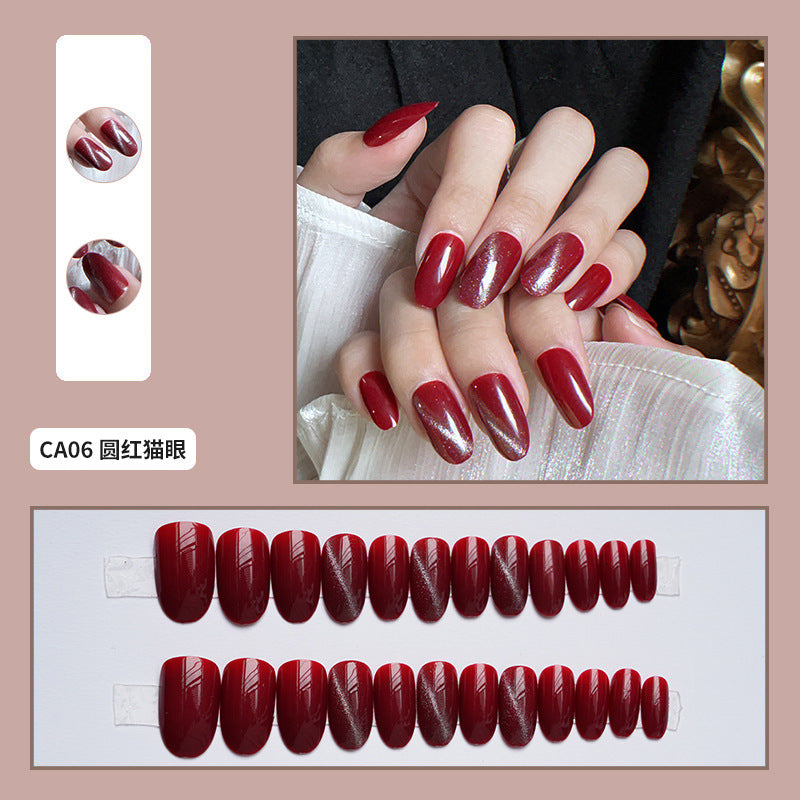 Glamouröse künstliche Fingernägel mit Glanz und Glittereffekt Brehn
