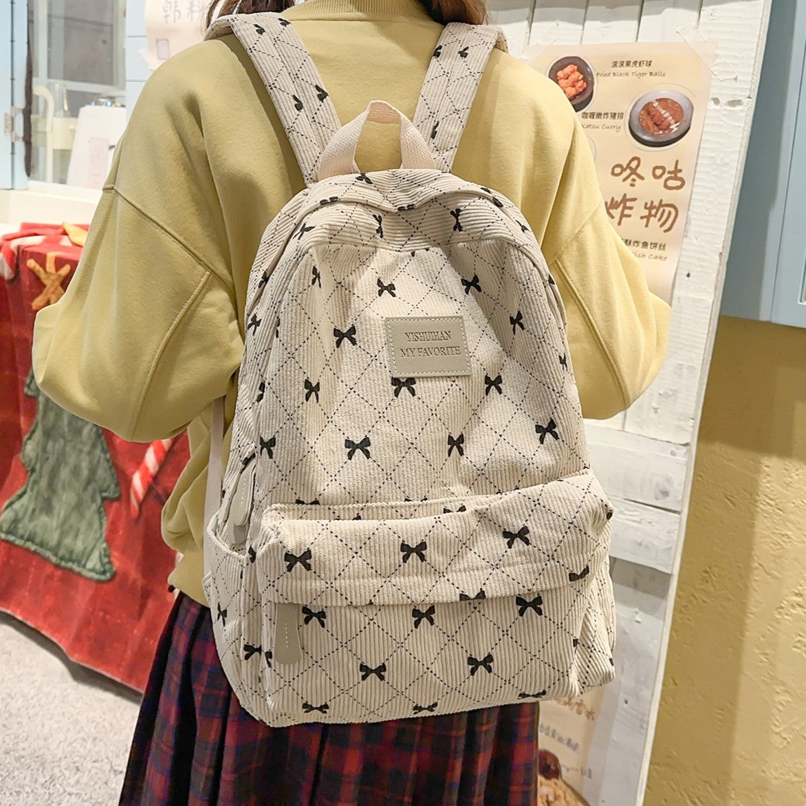 Stylische Dekorative Gemusterte Rucksack Brehn