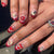 Künstlerische Press-On-Nageldesigns Brehn