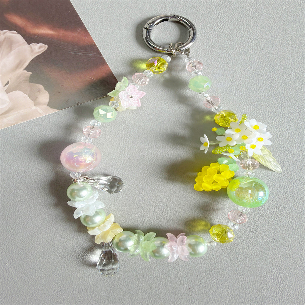 Floral Acryl Charm Schlüsselanhänger Brehn