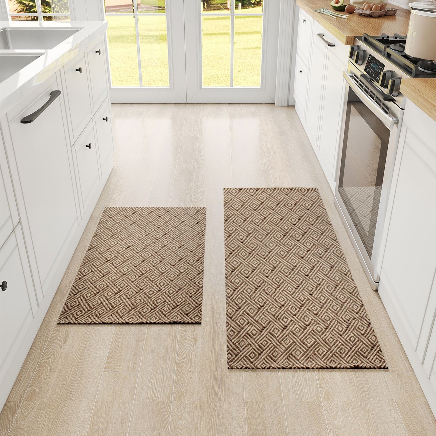 Geometrisches Muster Küchen Komfortmatte Brehn