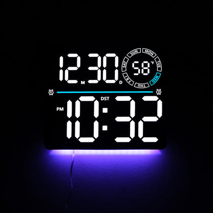 Digitale Wanduhr Brehn