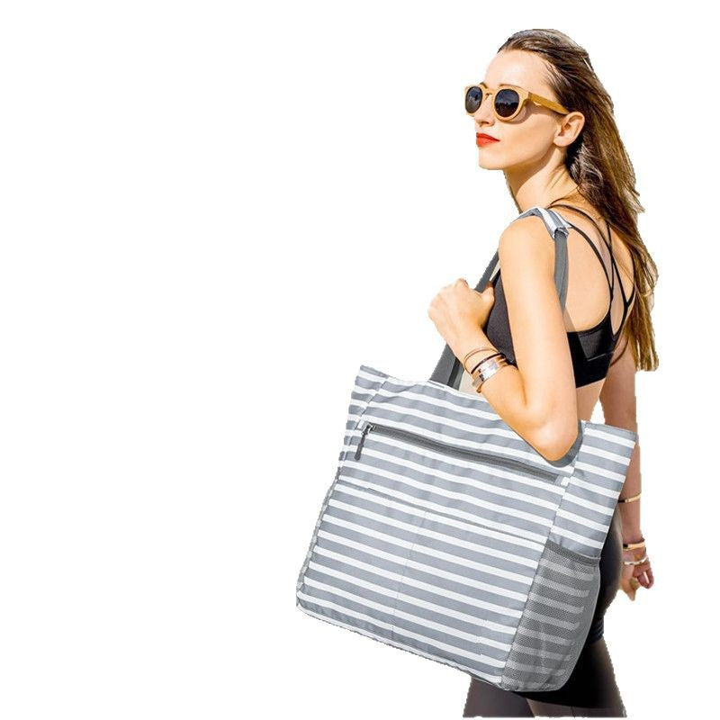 Multifunktionale Strandtasche mit Separatem Kosmetiktäschchen Brehn