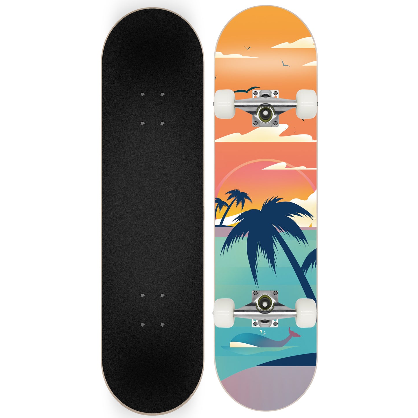Skateboard mit Galaxy-Design Brehn