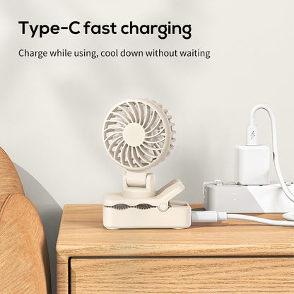 Tragbarer Mini Clip Fan Brehn