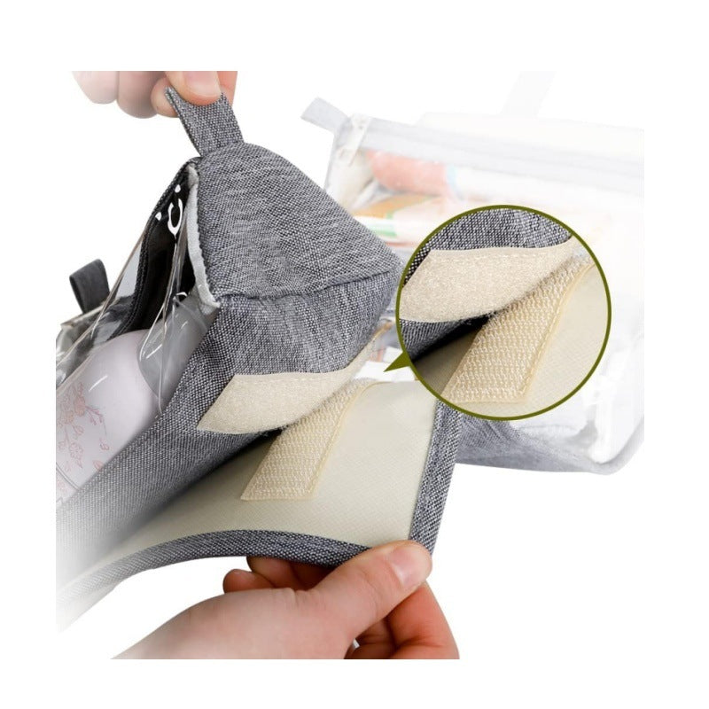Praktische Kosmetik-Organizer-Tasche mit Durchsichtigen Fächern Brehn