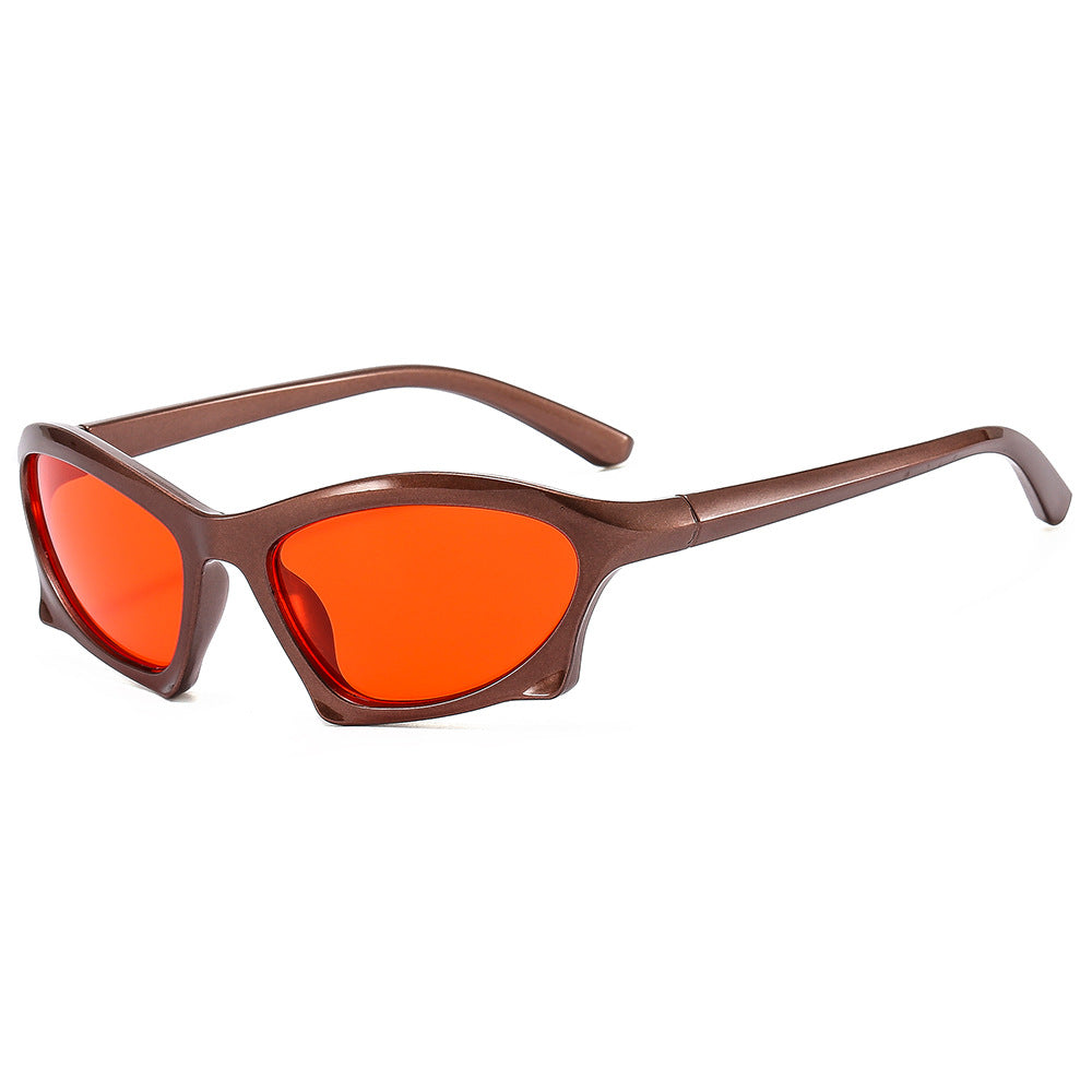 Damen Sportliche Sonnenbrille im trendy Gestaltung Brehn