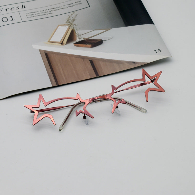 Künstlerische sternförmige Brille Brehn