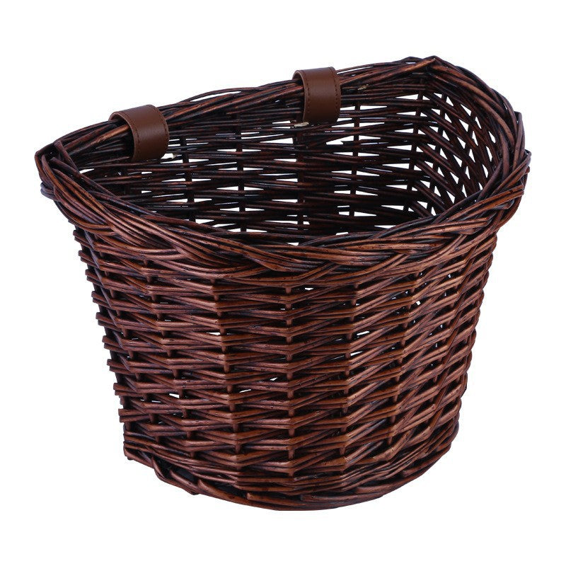 Damen Korb aus geflochtenem Material Brehn