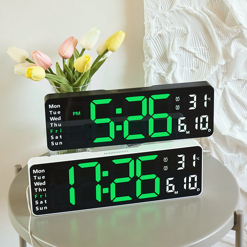 Digitale Wanduhr Brehn