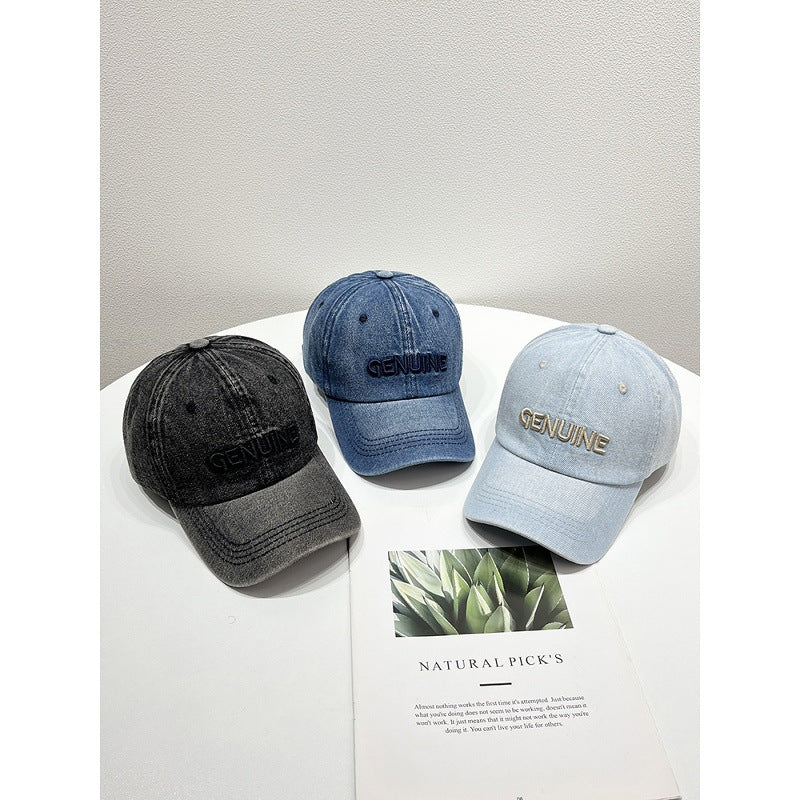 Herren Denim Baseballcap Brehn