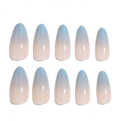 Natürliche Glossy Press-On Nail Tips Brehn